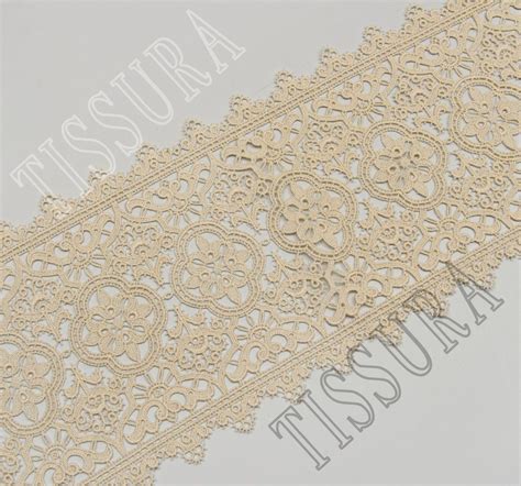 Guipure Lace Trim Guipure Trimmings From France By Solstiss Sku