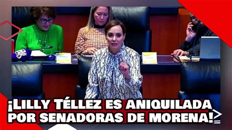 Vean La Meretriz Lilly T Llez Es Aniquilada Por Las Senadoras De