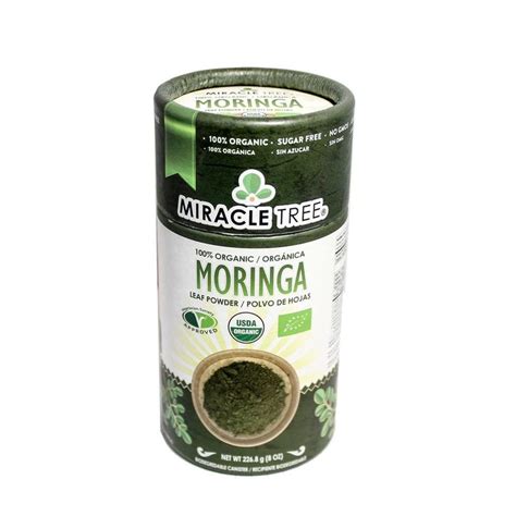 Organic Moringa Canister Oz Superfood Powder Moringa Moringa