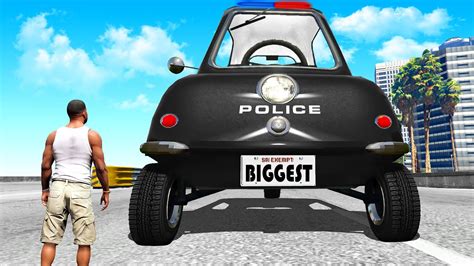 Collecting WORLD S BIGGEST POLICE CARS In GTA 5 YouTube