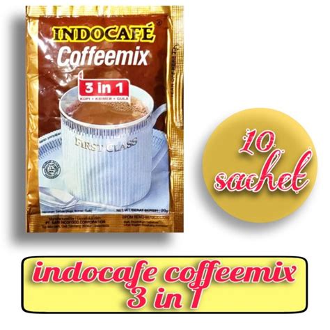 Indocafe COFFEEMIX Sachet 10 Pcs Lazada Indonesia