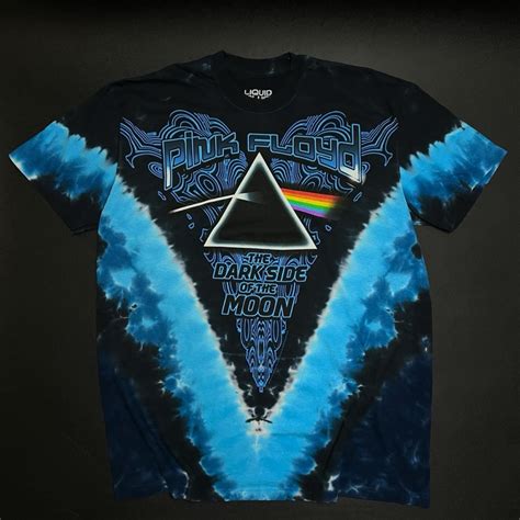 Jual Kaos Pink Floyd Official Dark Side Of The Moon Tie Dye