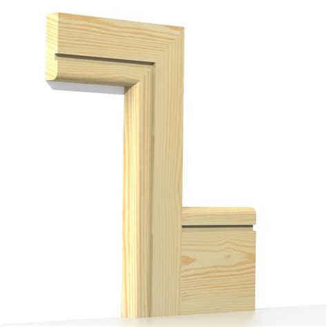 Pine Bullnose Single Edge Architrave Lengths From Uk