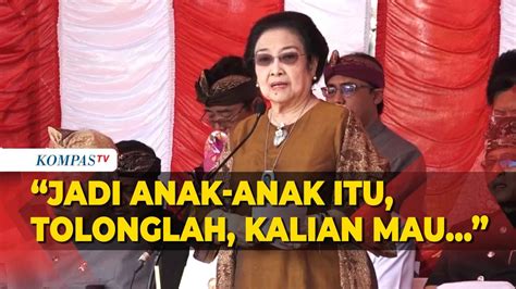 Megawati Ke Anak Muda Tak Masalah Suka K Pop Tapi Jangan Lupa Budaya