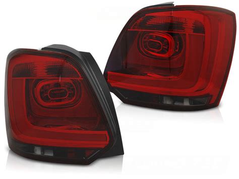 Led Bar Tail Lights Red Smoke Fits Vw Polo In Taillights Buy