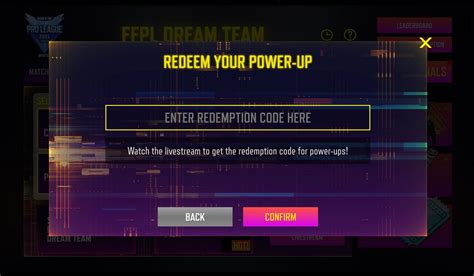 Free Fire Pro League Redeem Codes List Of All Codes Released For