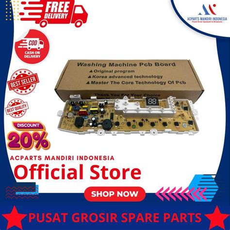 Daewoo Dwf Elc Modul Pcb Mesin Cuci Top Loading Lazada Indonesia