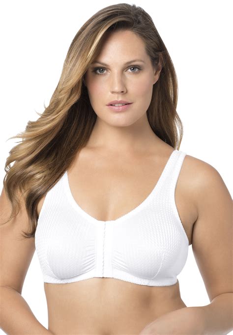 Front Hook Wireless Leisure Bra By Leading Lady® Plus Size Wireless Bras Roamans