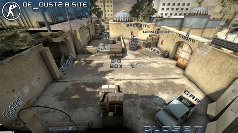 CSGO: Dust 2 Map Callouts to Improve Communication - Gamezo