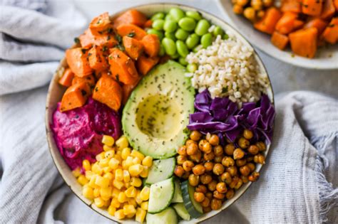 Rainbow Vegan Nourish Bowl Recipe EatWell Magazine