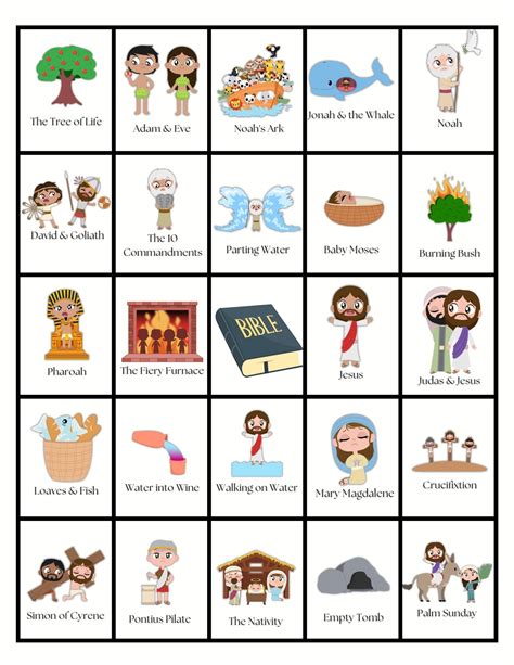 Free Printable Bible Bingo | Healing Home