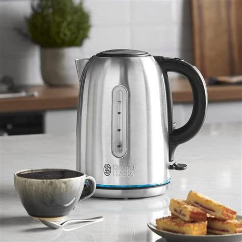 Russell Hobbs L Buckingham Quiet Boil Kettle Stainless Steel