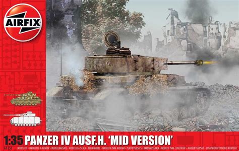 Airfix 1 35 Scale Panzer Iv Ausf H Mid War Version Hutt Armouries