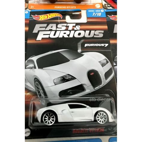 Jual Hotwheels Bugatti Veyron Putih Hot Wheels Fast Furious Wave Hw