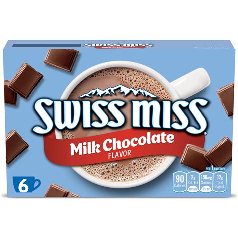 Swiss Miss Milk Chocolate Hot Cocoa Mix 6 Count Hot Cocoa Packets