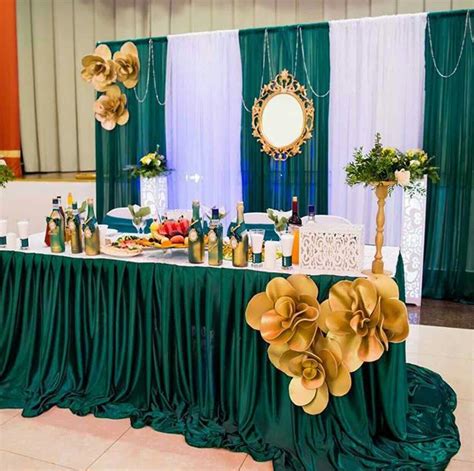 Emerald Decor Quinceanera Decorations Quince Decorations Green