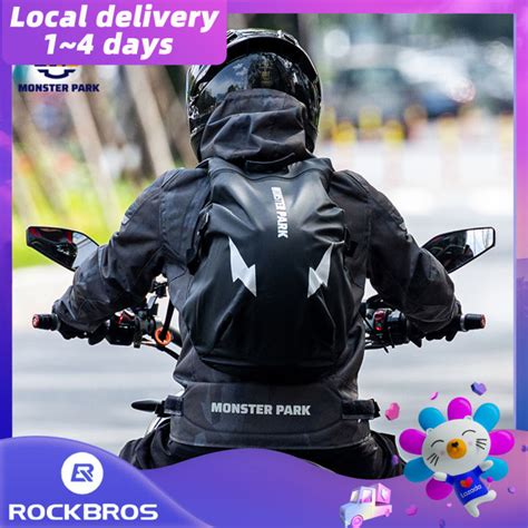 【local Delivery】waterproof Motorcycle Full Face Helmet Bag Large Capacity Motorcycle Backpack