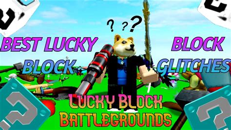 Best Lucky Block Glitches Roblox YouTube