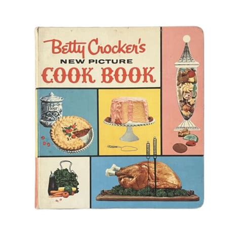 Vintage Betty Crocker S New Picture Cookbook St Edition Th Print