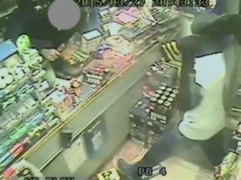 Cctv Captures Horrific Machete Attack On Shopkeeper In Manchester As