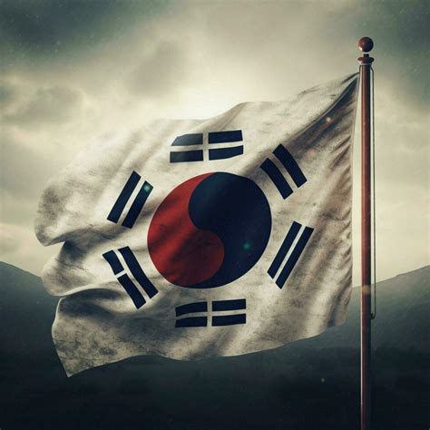 flag of Korea high quality 4k ultra hd 30667332 Stock Photo at Vecteezy