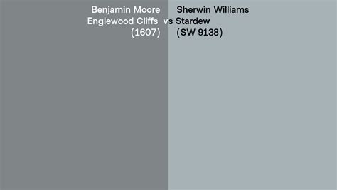 Benjamin Moore Englewood Cliffs 1607 Vs Sherwin Williams Stardew Sw