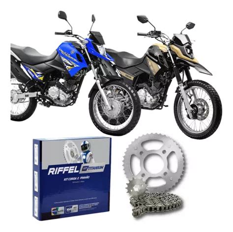 Kit Relação Xtz 150 Crosser 2014 2015 2016 2020 2023 Riffel