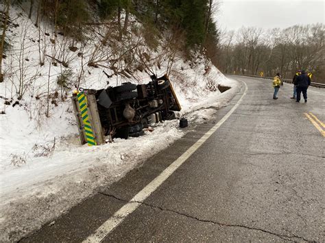 ODOT Snow Plow Crashes in Eastern Ohio - Scioto Post