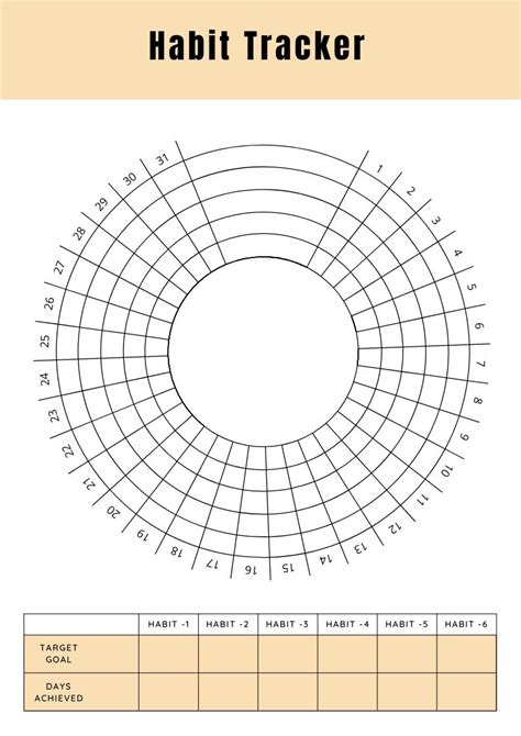 Habit Tracker Printable 2023 Habit Tracker Digital Yearly Monthly