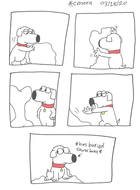 Brian being a dog by cmara on DeviantArt