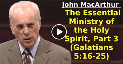 John Macarthur December 18 2020 The Essential Ministry Of The Holy