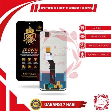 Jual LCD TOUCHSCREEN INFINIX HOT X FULLSET COMPLETE