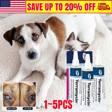 15× Pet Cat Dog Eye Ointment Pet Eye Ointment Corneal Inflammation Eye