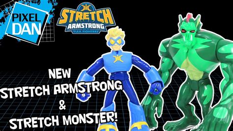 Stretch Armstrong And Stretch Monster Flex Fighters Hasbro Action