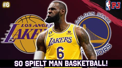 Nba Playoffs Lakers Vs Warriors So Spielt Man Basketball Spiel 6 Youtube