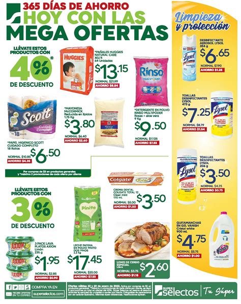 Descuento En Mega Ofertas De S Per Selectos Enero Tuofertasv