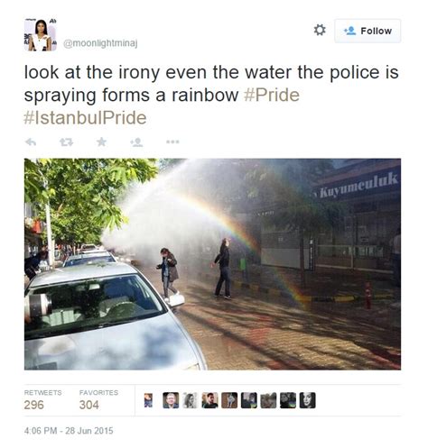 Turkish Police Attack Pride Marchers With Water Cannons Attitude