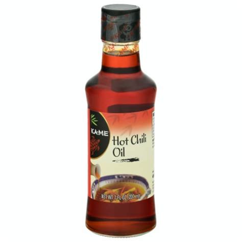 Ka Me Oil Chili Hot 7 FO Case Of 6 7 FO Each Kroger