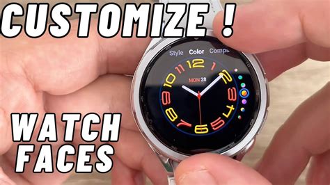 How To Customize Watch Faces On Samsung Galaxy Watch Youtube