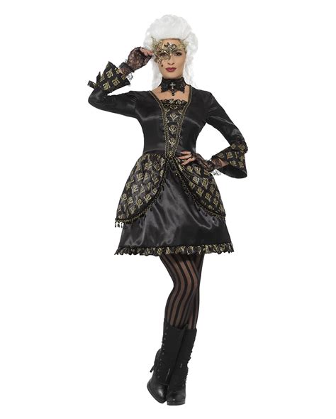 Venetian Ladies Costume Dress Deluxe buy cheap | horror-shop.com