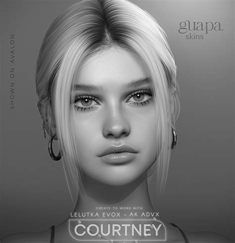 Second Life Marketplace Guapa Courtney Skin Lel Evox Demo