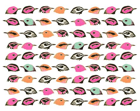 papier fabrik birds pattern