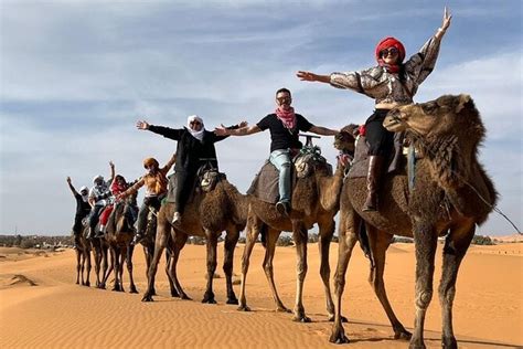 3 Days Desert Tour From Marrakech To Merzouga Dunes Camel Trek