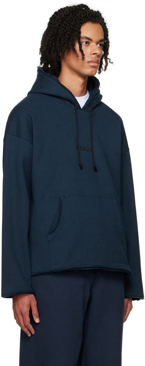 Abaga Velli Navy Printed Hoodie Abaga Velli