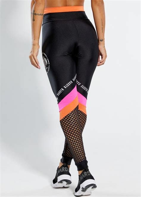 Legging Fitness Sparkle Em Suplex De Poliamida Mescla