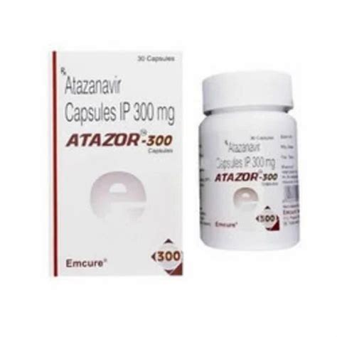 Atazanavir Capsules 300 Prescription Packaging Type Box At Best