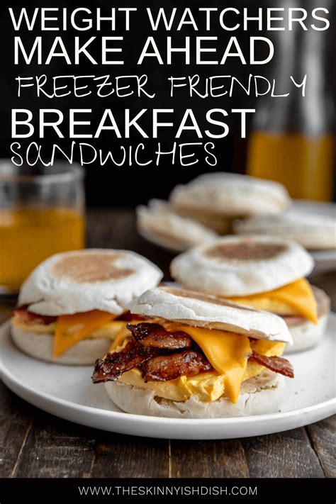 Make Ahead Freezer Friendly Breakfast Sandwiches Recipe Healthy Sandwiches Freezer