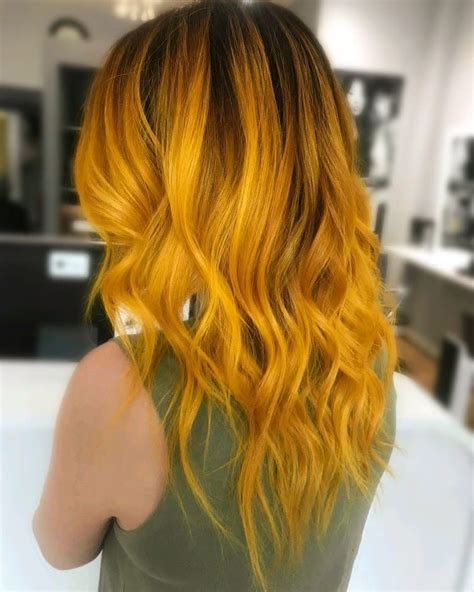 Mustard Yellow Hair Colors Are Trending On Instagram Right Now And Im Obsessed Yellow Hair