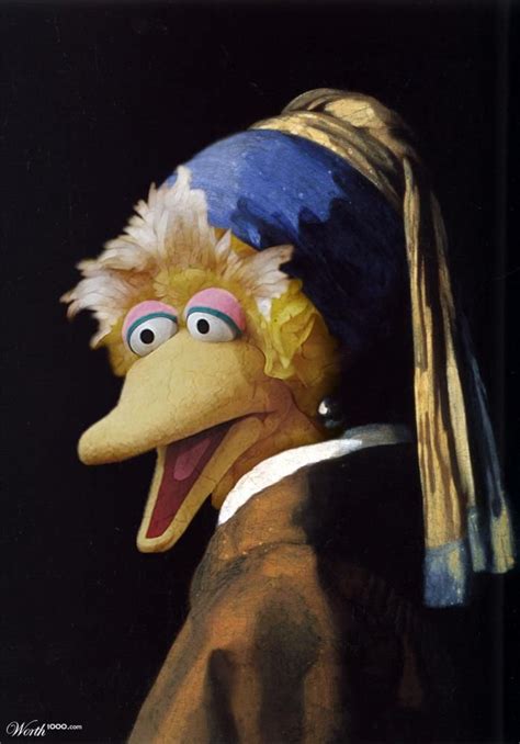 Classic Paintings With A Sesame Street Twist Art Parody Art Appropriation Art