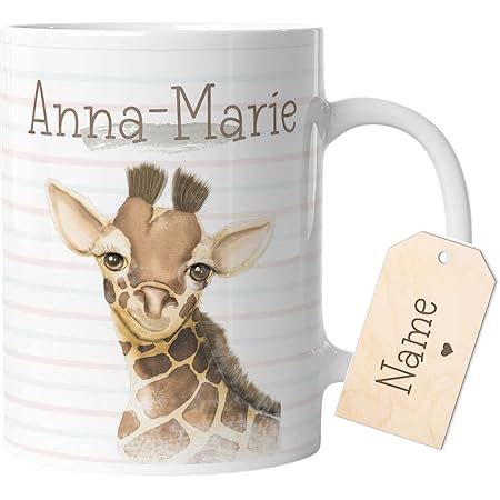 Ilka Parey Wandtattoo Welt Tasse Becher Mit Giraffe Punkten